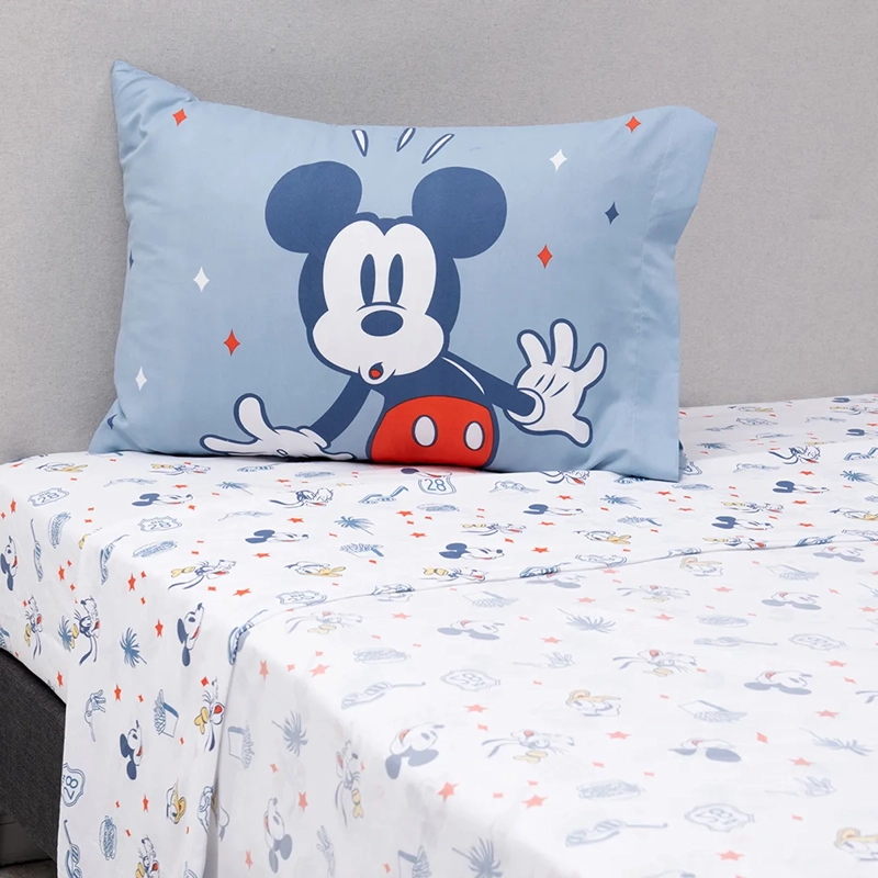 JUEGO DE SÁBANAS DISNEY MICKEY FRIENDS 1.5PL - 1