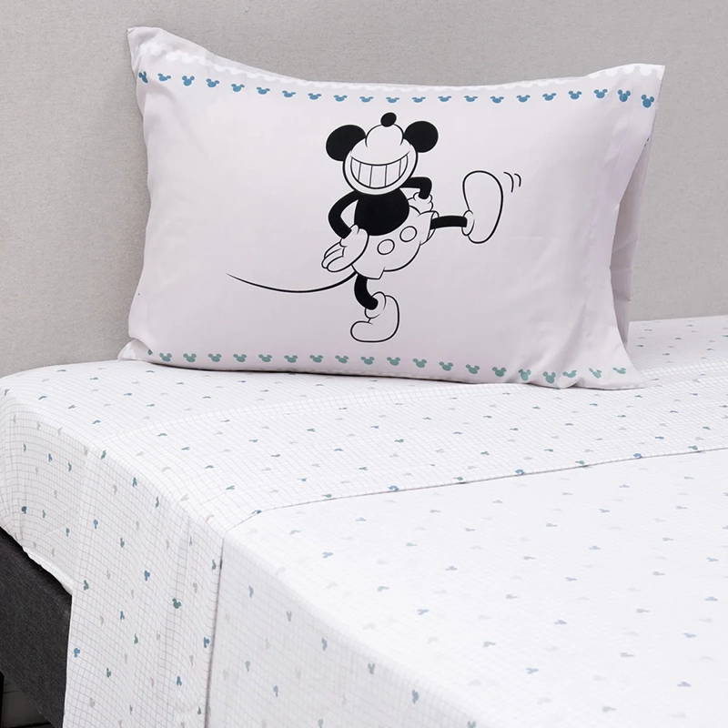 JUEGO DE SÁBANAS DISNEY MICKEY MOVING 1.5PL - 1