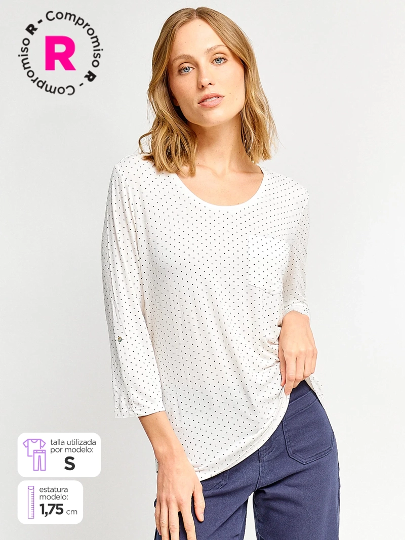 POLERA MUJER REGATTA MANGA 3/4 - 1