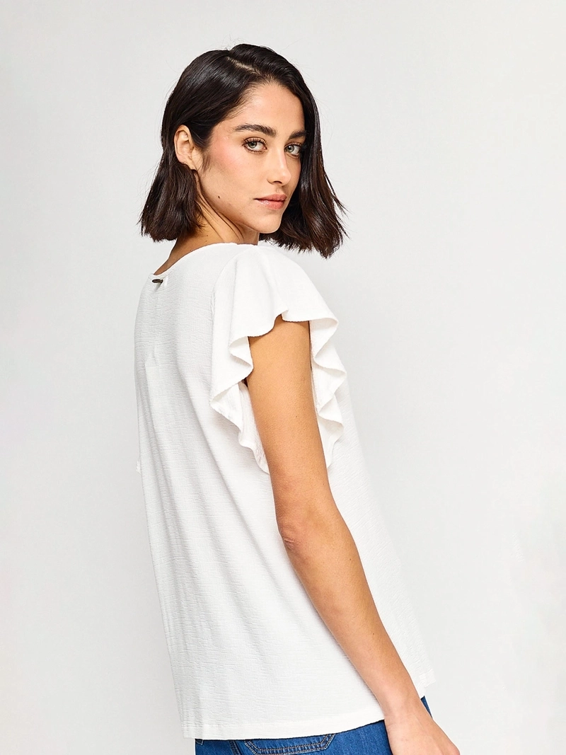 POLERA MUJER REGATTA MANGA CORTA BOTONES - 2