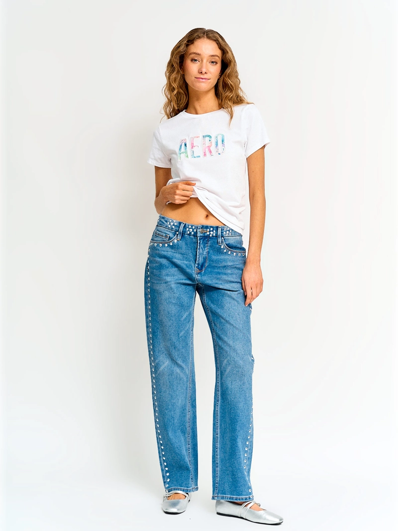 POLERA MUJER AEROPOSTALE ALGODÓN  - 4