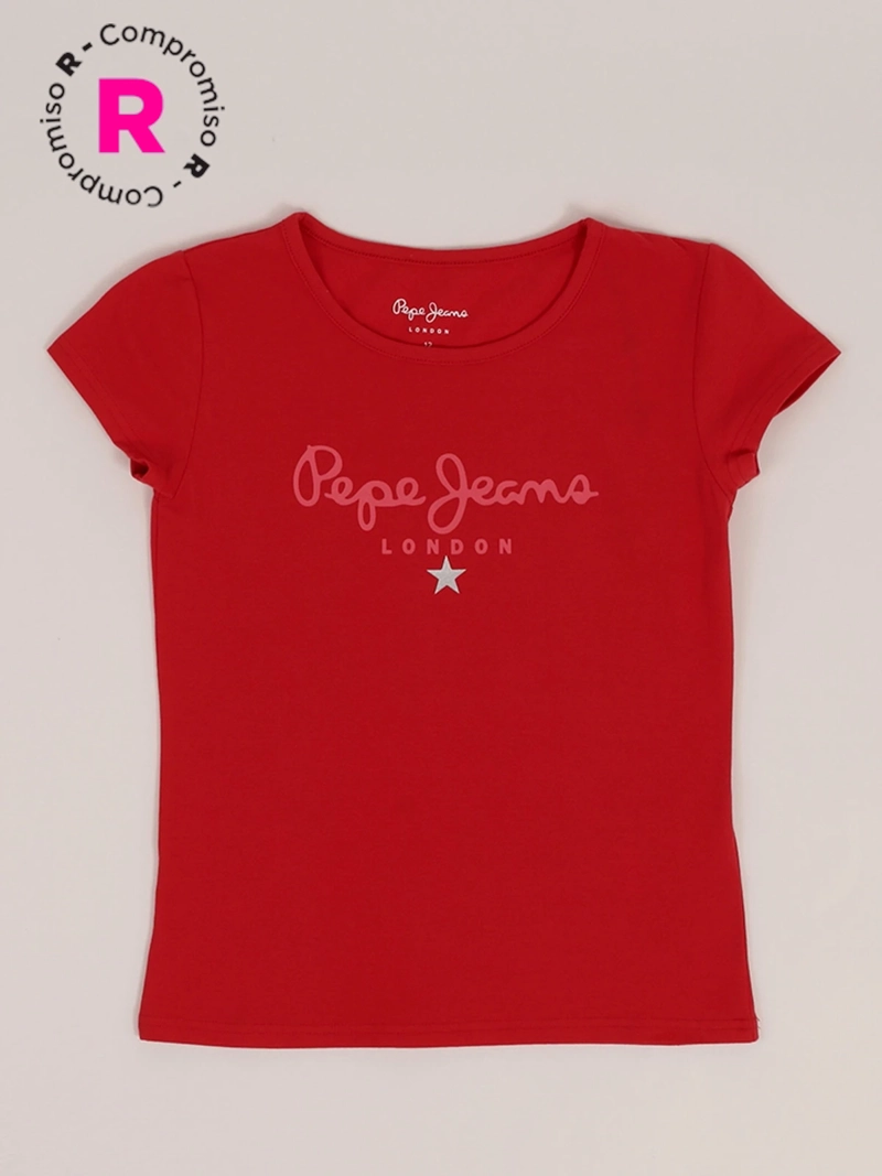 POLERA MANGA CORTA NIÑA PEPE JEANS HANNAG
