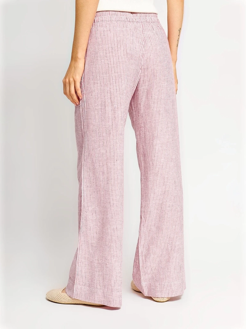 PANTALÓN MUJER INDEX LINO FLUIDO - 3