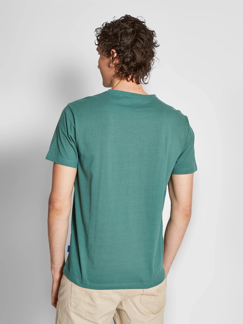 POLERA HOMBRE ROBERT LEWIS ALGODÓN CUELLO REDONDO MANGA CORTA ESTAMPADO - 2