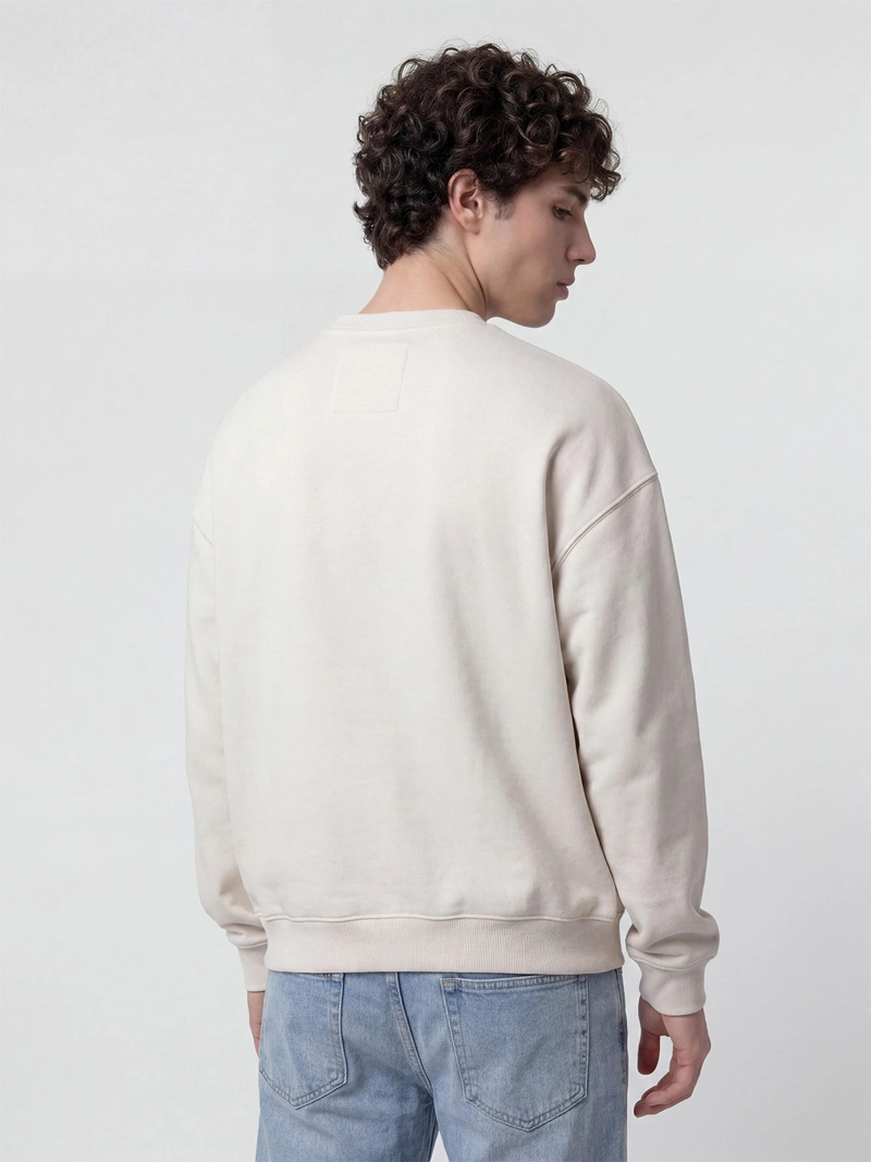 POLERÓN HOMBRE INDEX ALGODÓN CUELLO REDONDO OVERSIZE - 2