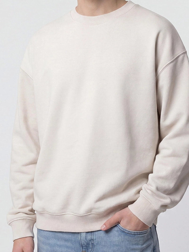 POLERÓN HOMBRE INDEX ALGODÓN CUELLO REDONDO OVERSIZE - 4