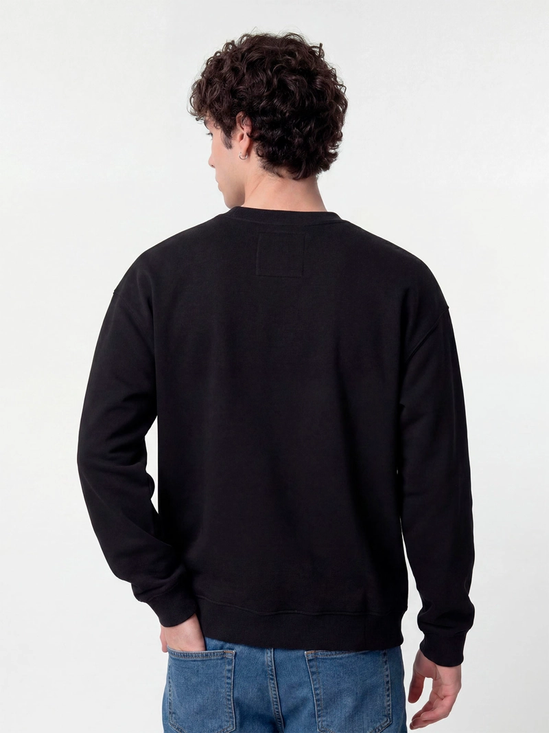 POLERÓN HOMBRE INDEX ALGODÓN CUELLO REDONDO OVERSIZE - 2