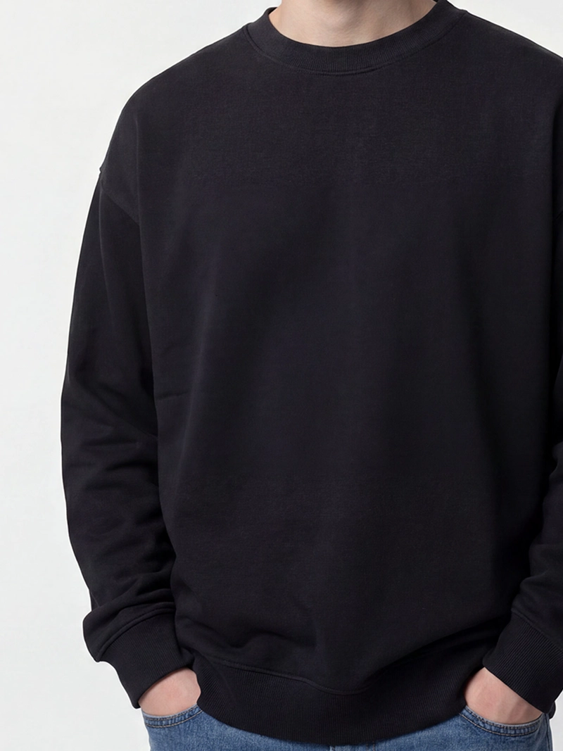 POLERÓN HOMBRE INDEX ALGODÓN CUELLO REDONDO OVERSIZE - 4