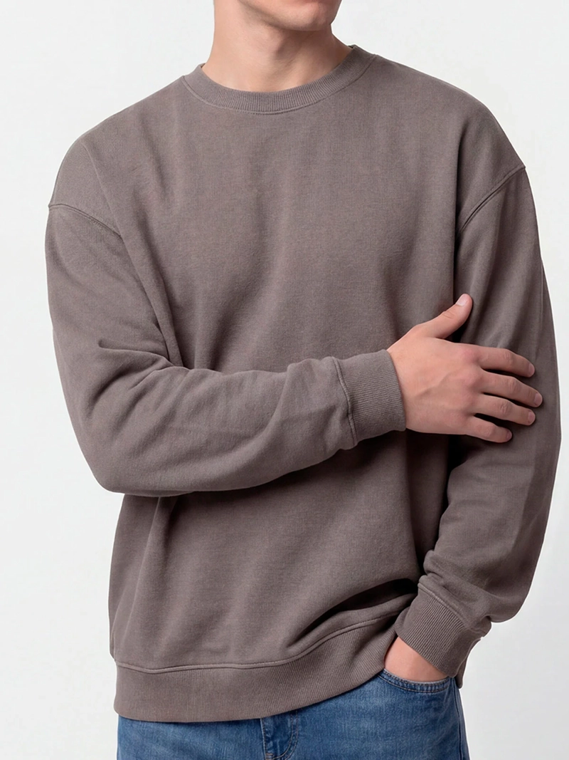 POLERÓN HOMBRE INDEX ALGODÓN CUELLO REDONDO OVERSIZE - 4