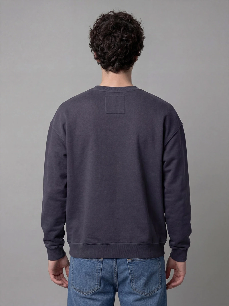 POLERÓN HOMBRE INDEX ALGODÓN CUELLO REDONDO OVERSIZE - 2
