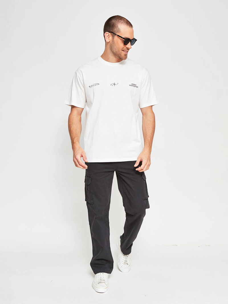 POLERA HOMBRE INDEX ALGODÓN MANGA CORTA - 4