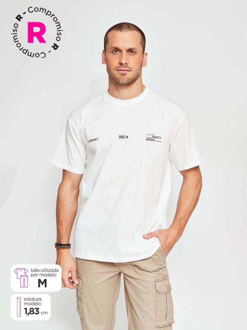 POLERA HOMBRE INDEX ALGODÓN MANGA CORTA - 1