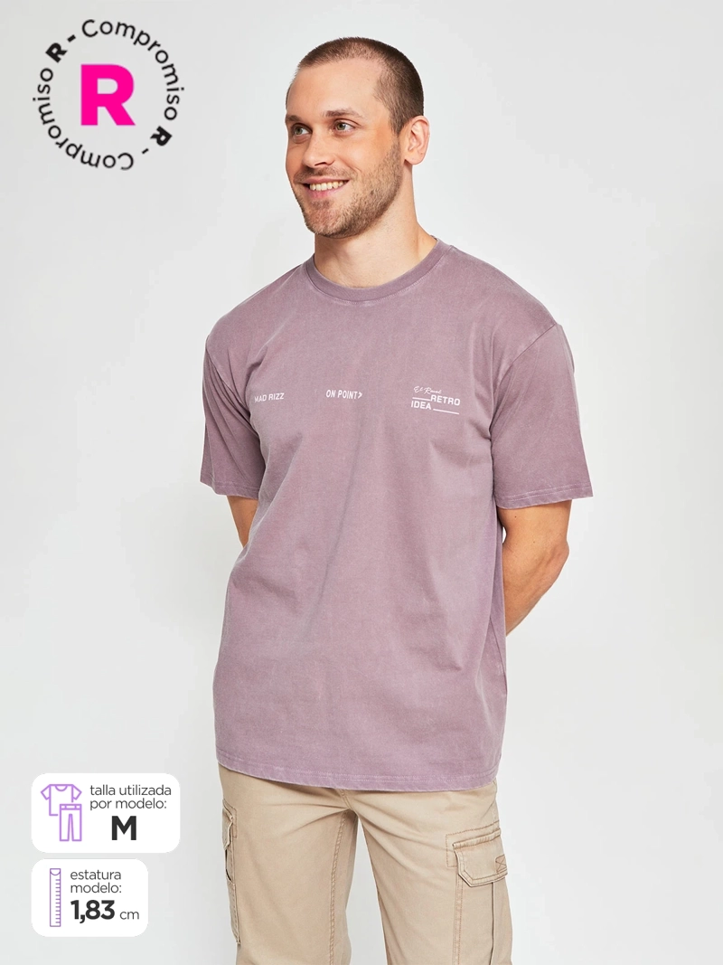 POLERA HOMBRE INDEX ALGODÓN MANGA CORTA - 1
