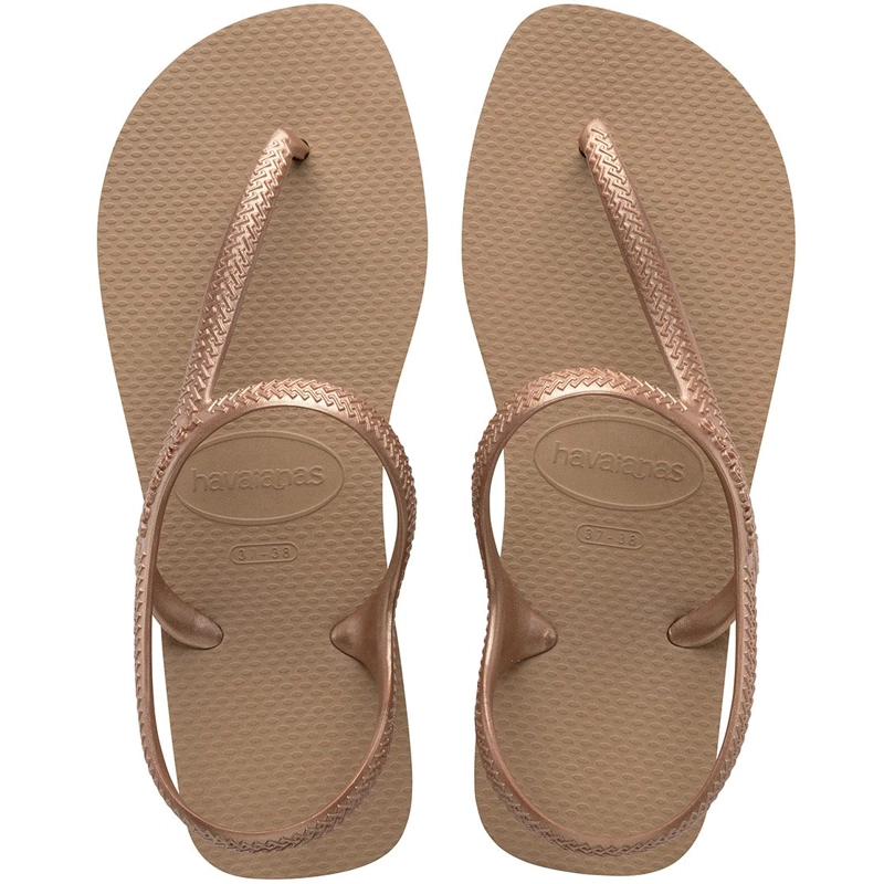 SANDALIAS MUJER HAVAIANA DORADO 4000039  - 3