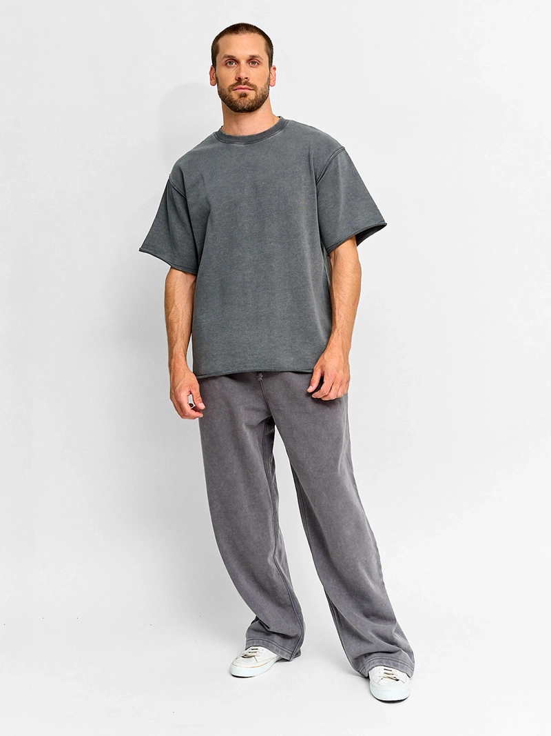 POLERA HOMBRE INDEX ALGODÓN MANGA CORTA LAVADA - 4