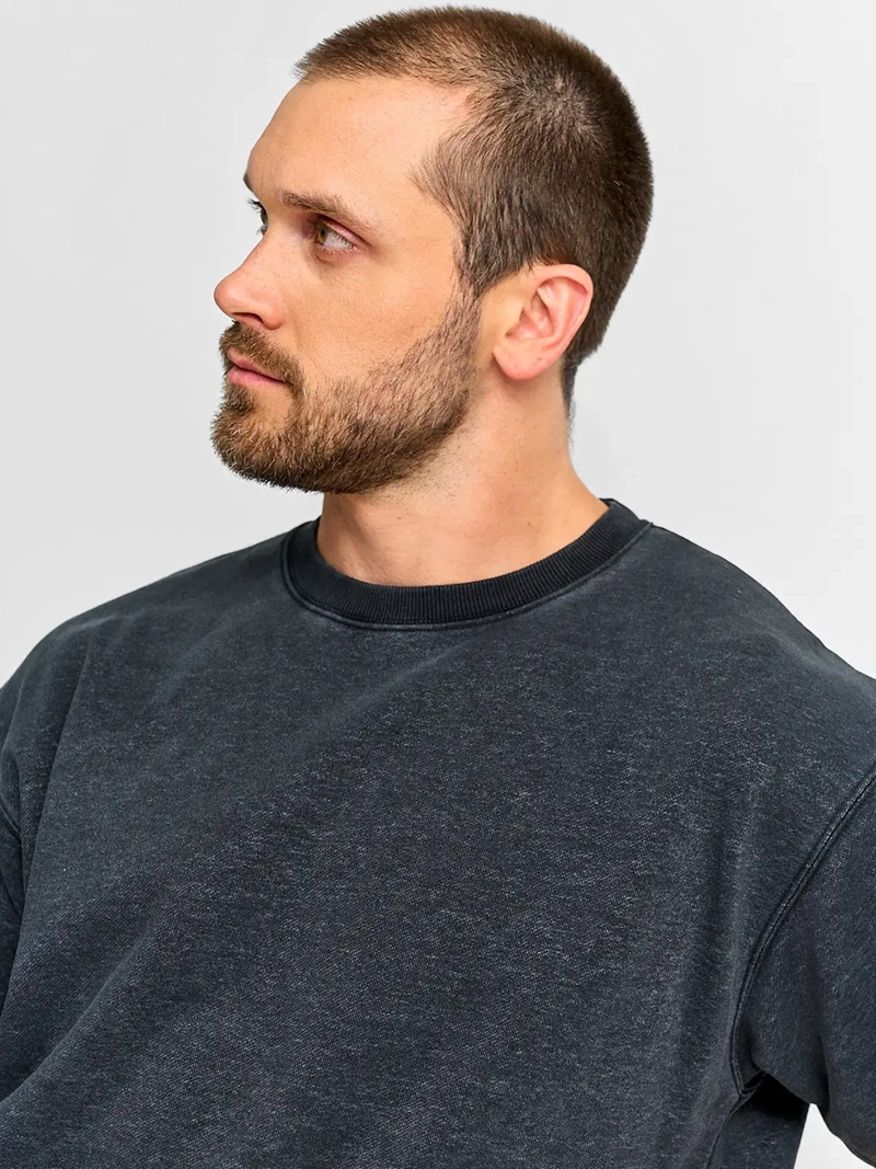 POLERA HOMBRE INDEX ALGODÓN MANGA CORTA LAVADA - 3