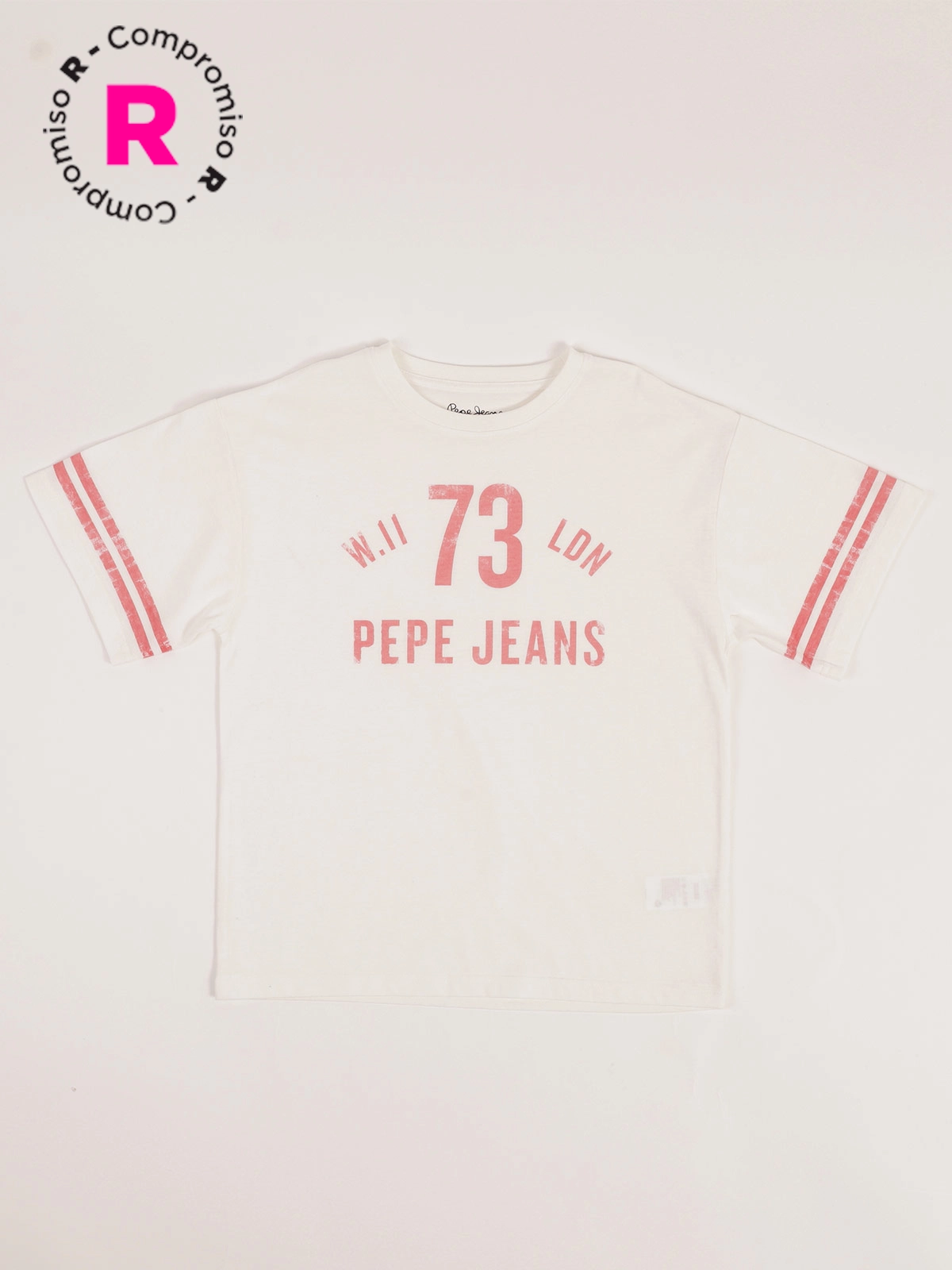 POLERA MANGA CORTA NIÑA PEPE JEANS OVER - 1