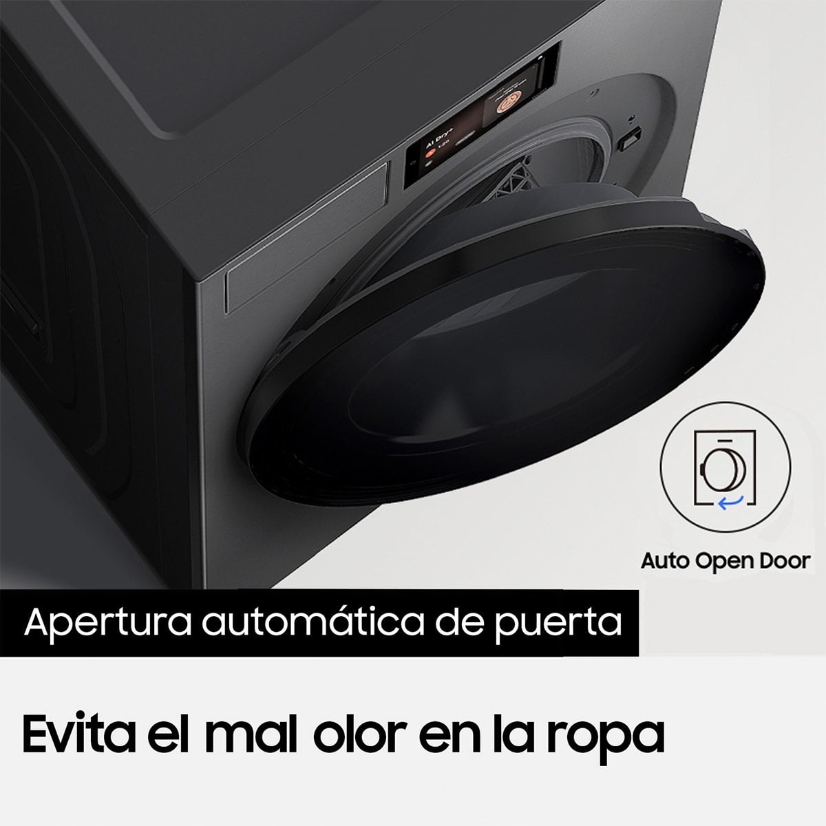 LAVADORA CARGA FRONTAL SAMSUNG BESPOKE AI WF90F25ADSZS 25KG GRAFITO - 9