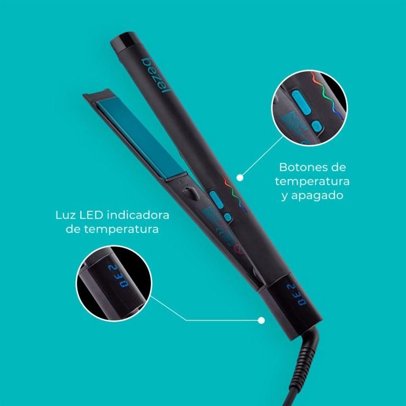 ALISADOR DE PELO BEZEL BHR-004 - 3