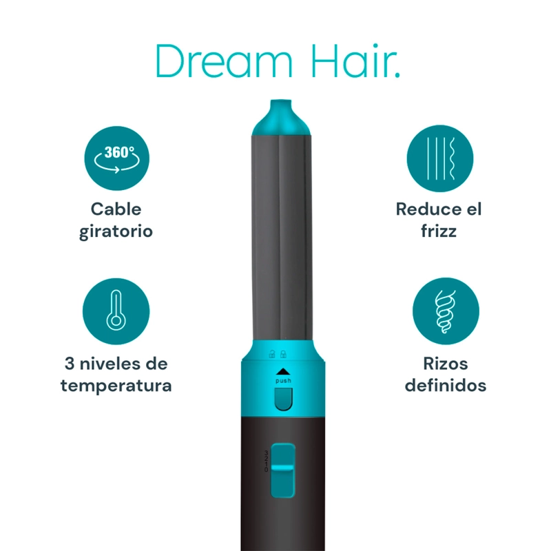 SECADOR DE PELO BEZEL BHR-005 MULTISTYLER 4 EN 1 - 7