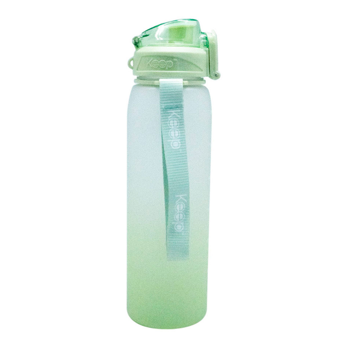 BOTELLA KEEP MEDIDAS RUBBER 1 LITRO PISTACHO - 2