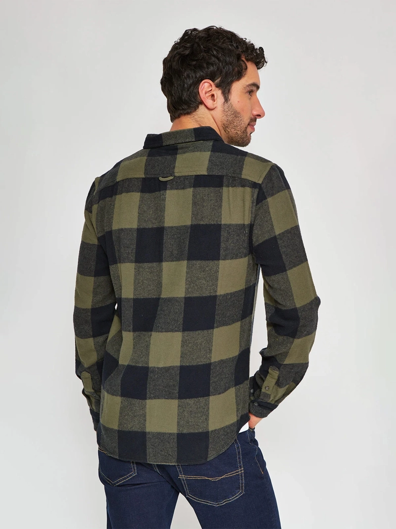 CAMISA HOMBRE BARBADOS ALGODÓN MANGA LARGA - 2