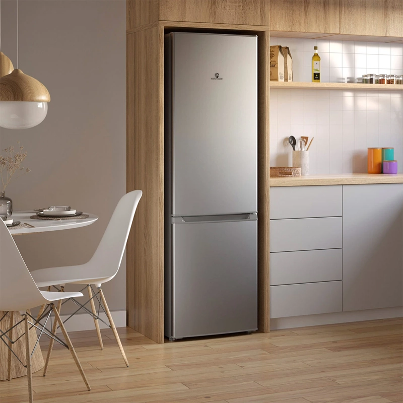 REFRIGERADOR BOTTOM FREEZER MADEMSA MED270 262L FRIO DIRECTO PLATA - 5