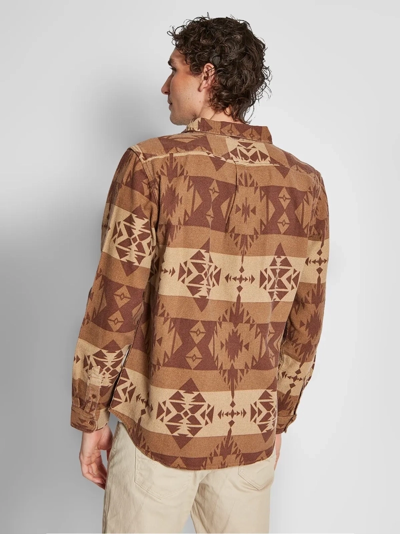 SOBRECAMISA HOMBRE BARBADOS ALGODÓN MANGA LARGA TRIBAL - 2