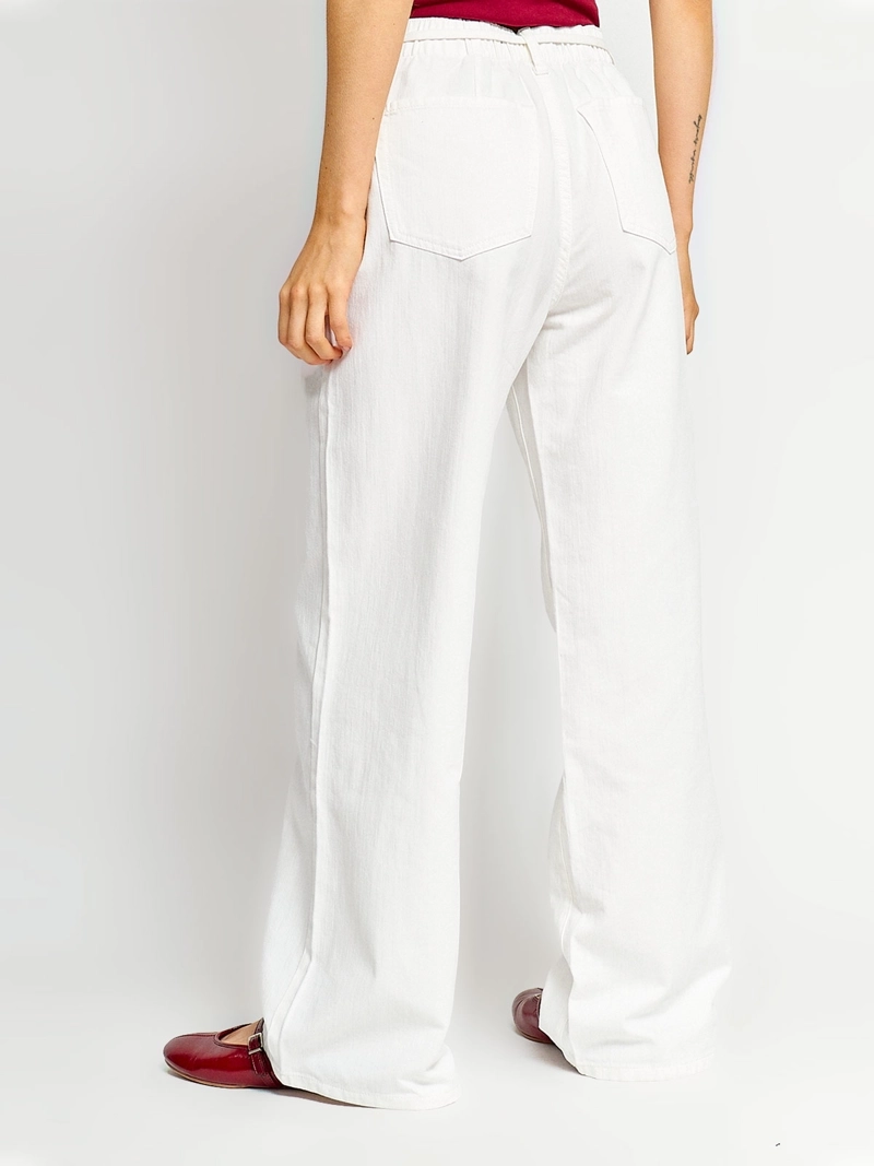 JEANS MUJER INDEX ALGODÓN WIDELEG LAZO - 3