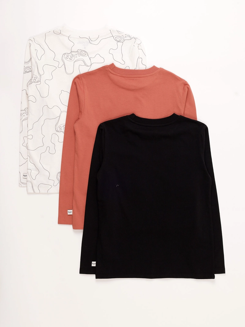POLERA NIÑO HARVEST TRIPACK - 2