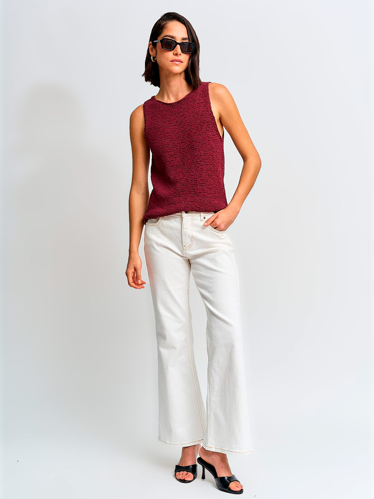 SWEATER MUJER MARQUIS ALGODÓN TEJIDA - 4