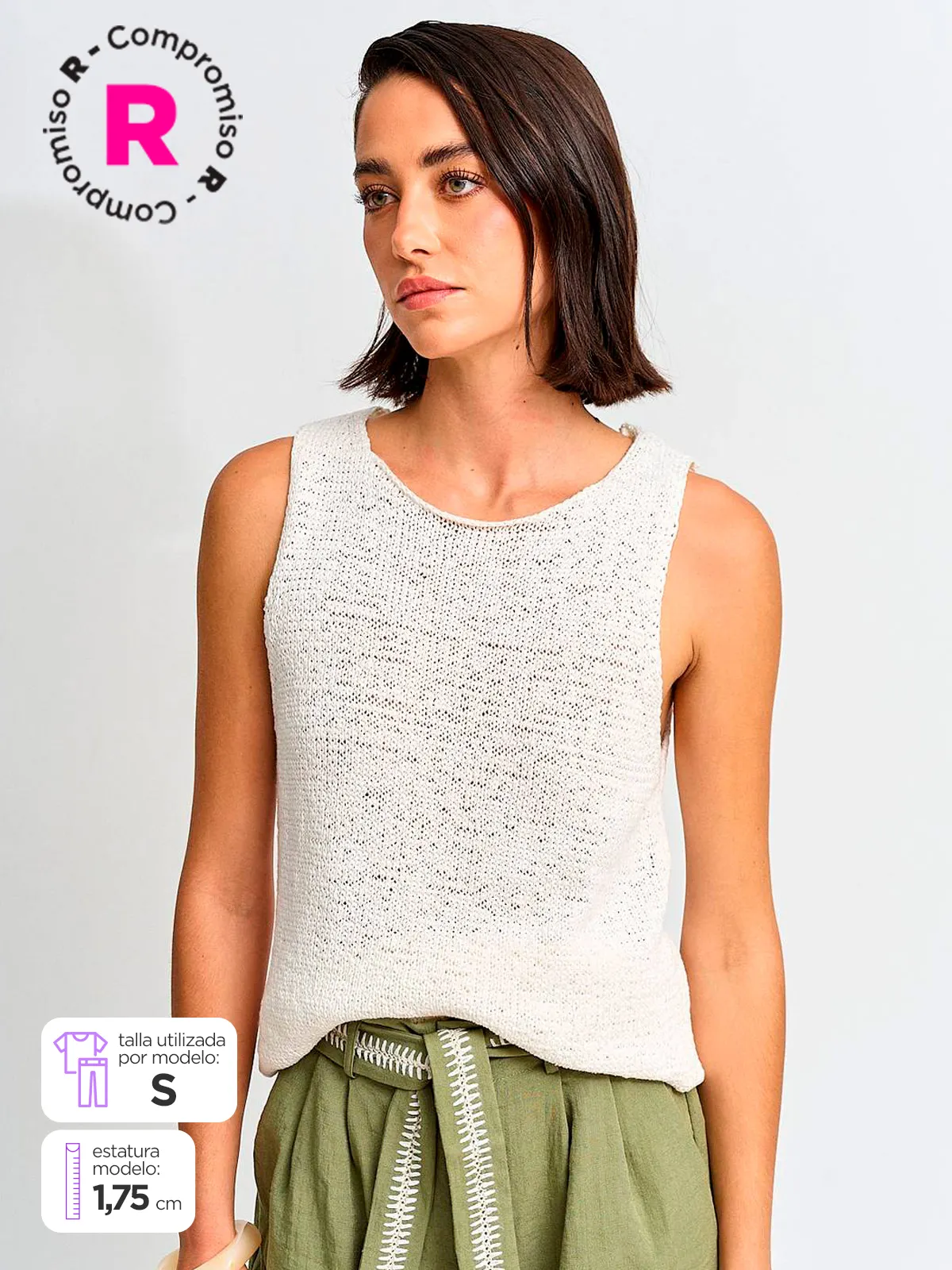 SWEATER MUJER MARQUIS ALGODÓN TEJIDA - 1