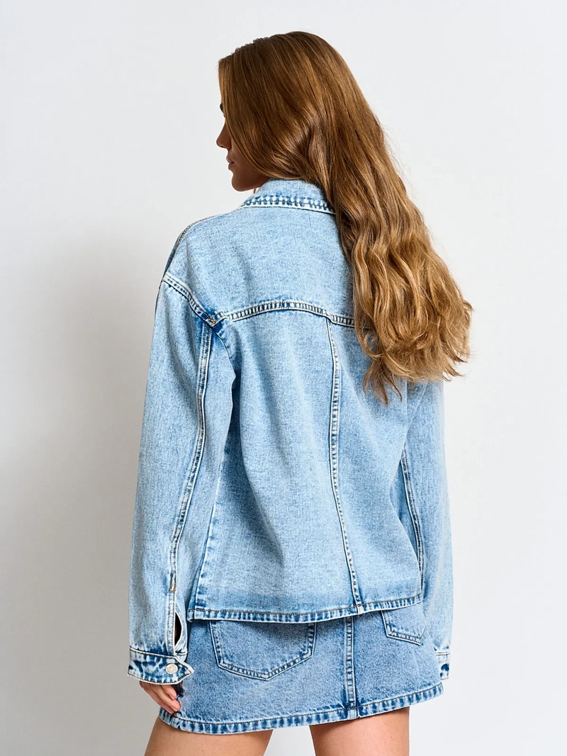 CHAQUETA MUJER INDEX ALGODÓN DENIM - 2