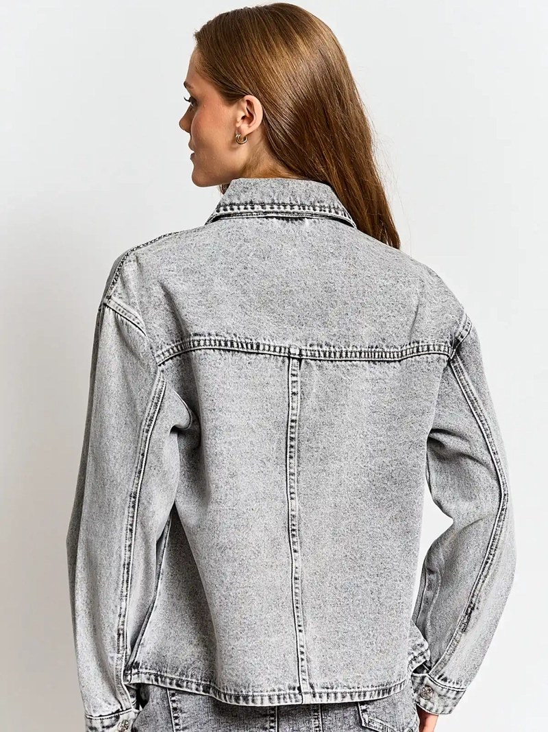 CHAQUETA MUJER INDEX ALGODÓN DENIM - 2