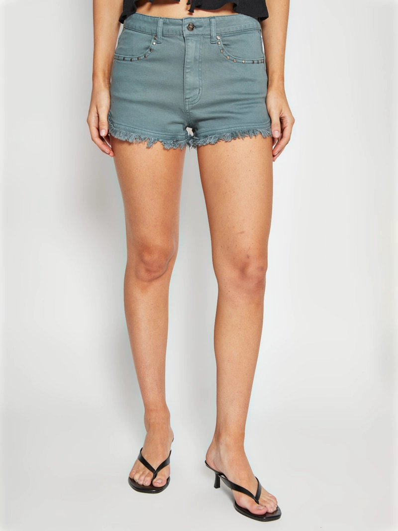 SHORT MUJER INDEX ALGODÓN FLECOS - 2