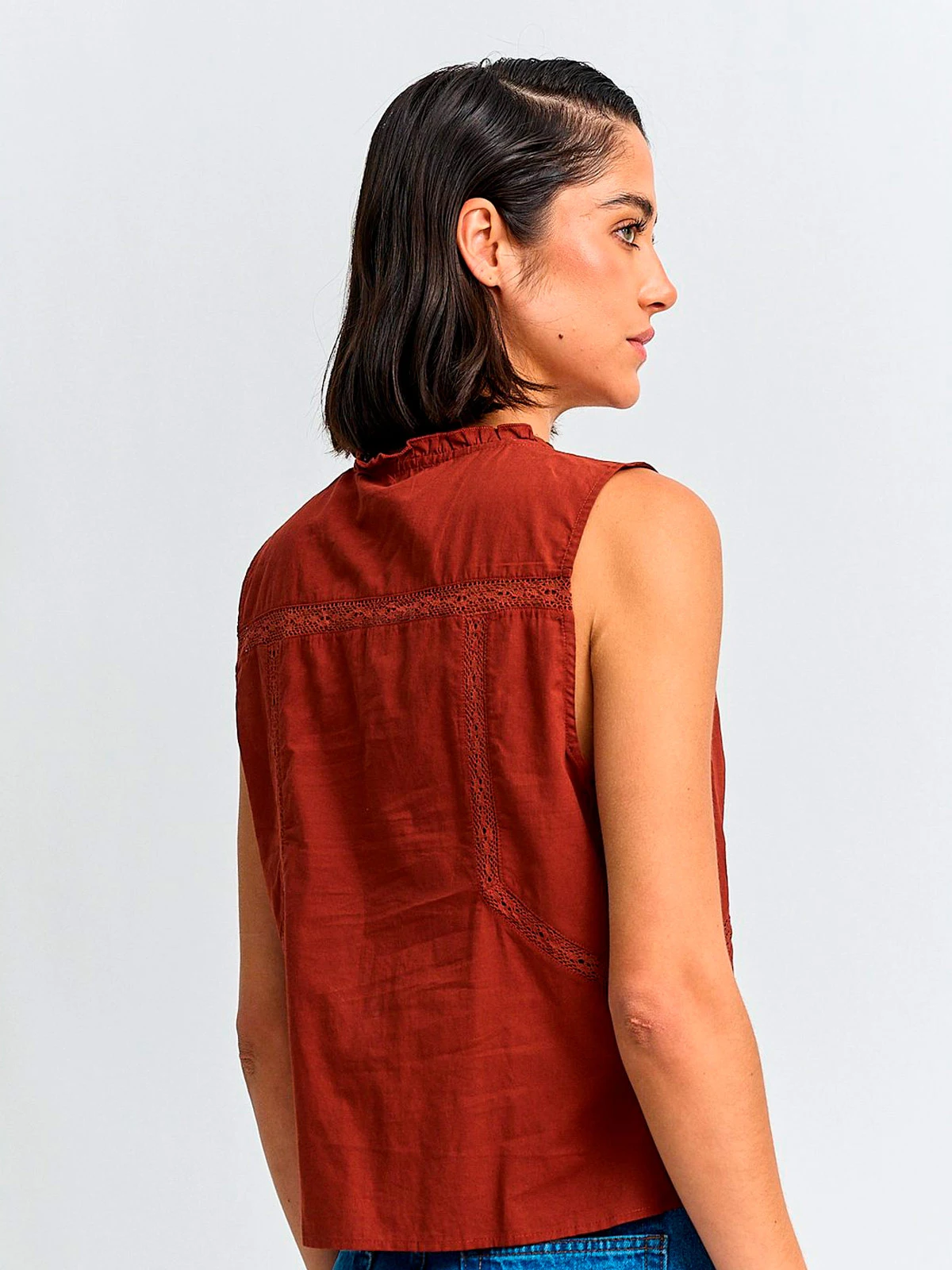 BLUSA MUJER MARQUIS ALGODÓN BRODERIE - 2