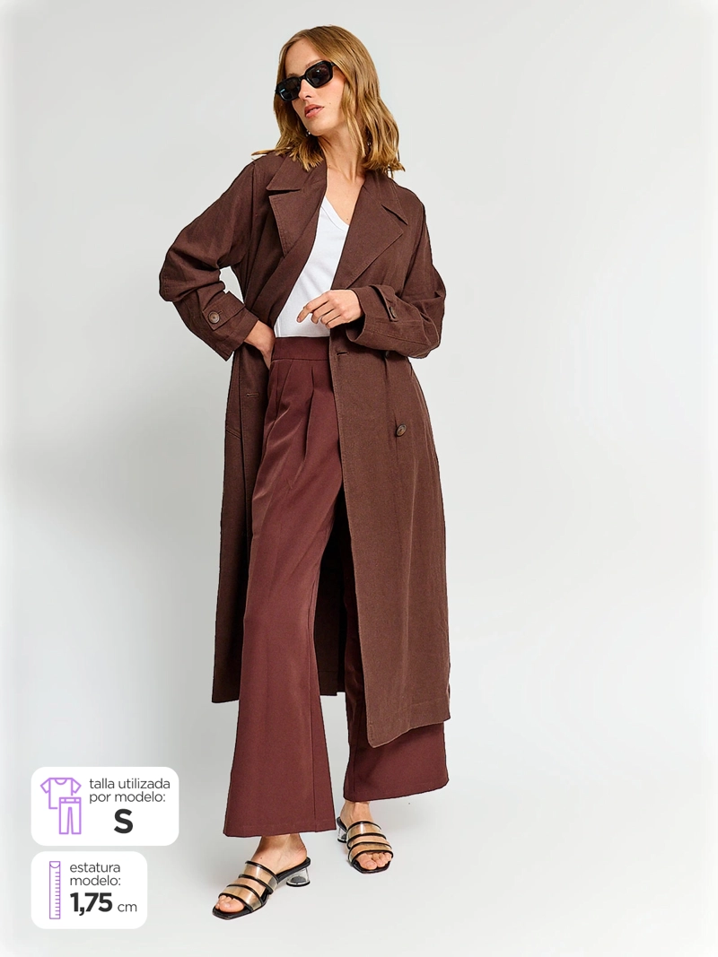 MARQUIS CHAQUETA MUJER MARQUIS LINO TRENCH