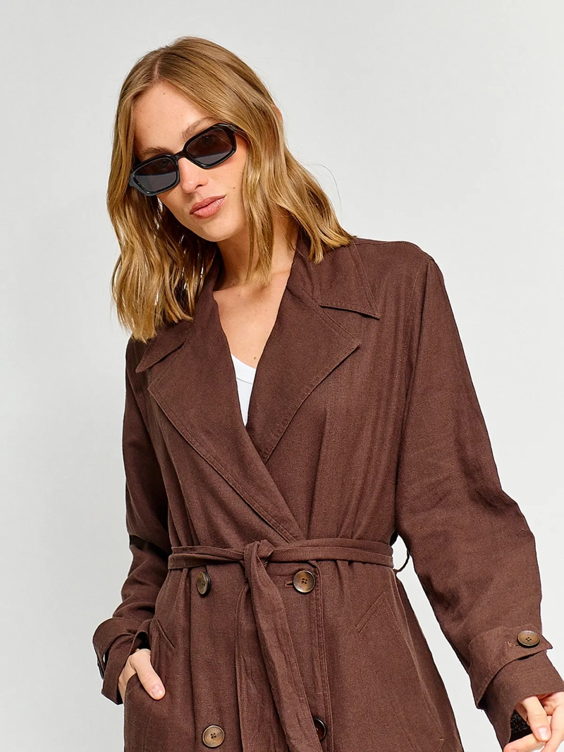 CHAQUETA MUJER MARQUIS LINO TRENCH - 4
