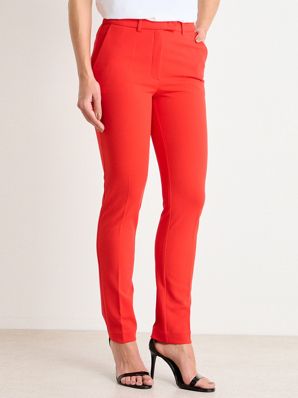 PANTALÓN MUJER ASH LISO PRETINA PASADA - 1