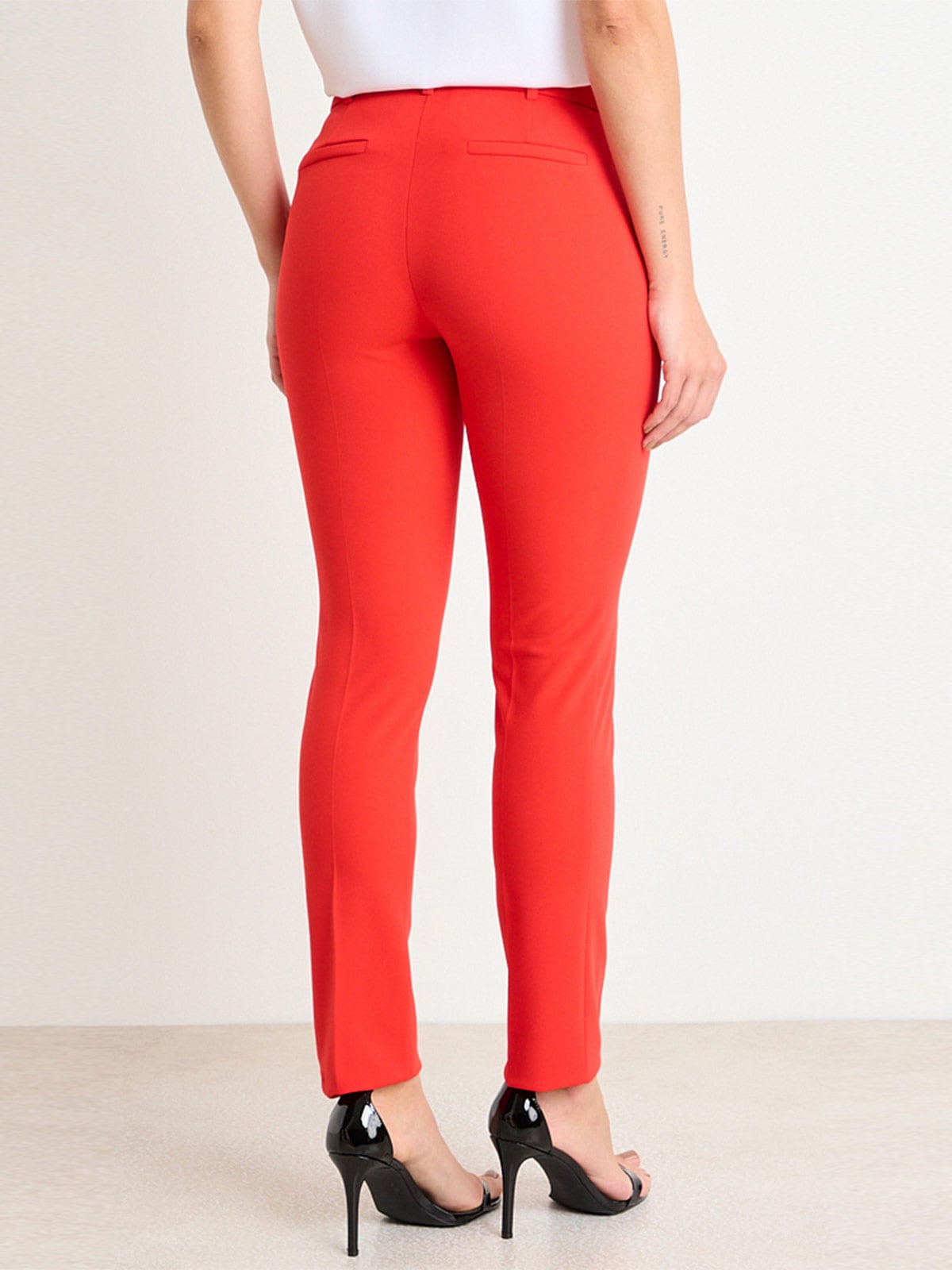 PANTALÓN MUJER ASH LISO PRETINA PASADA - 2