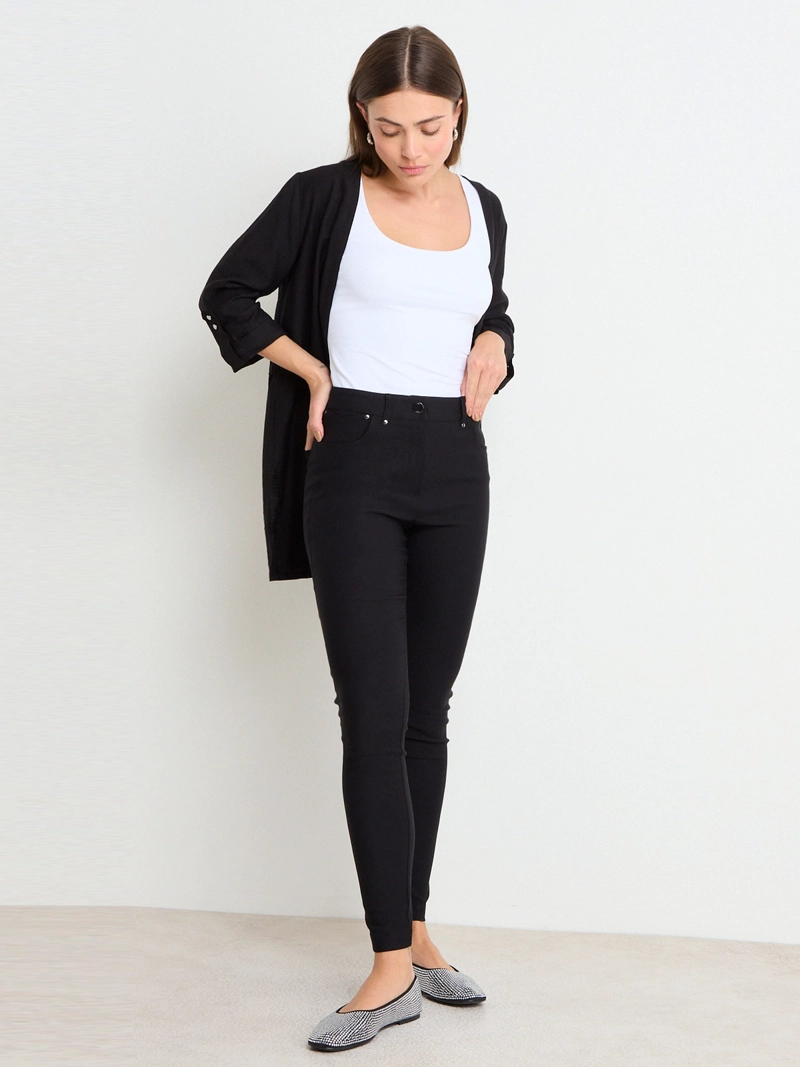 PANTALÓN MUJER ASH LISO - 2