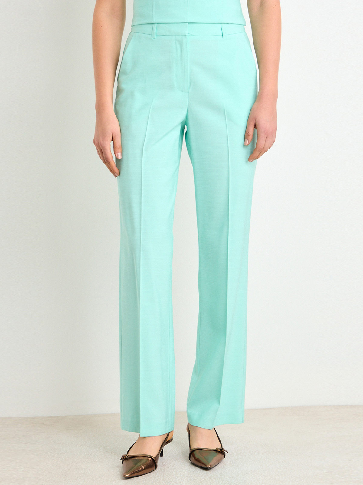 PANTALÓN MUJER ASH RECTO LISO - 1