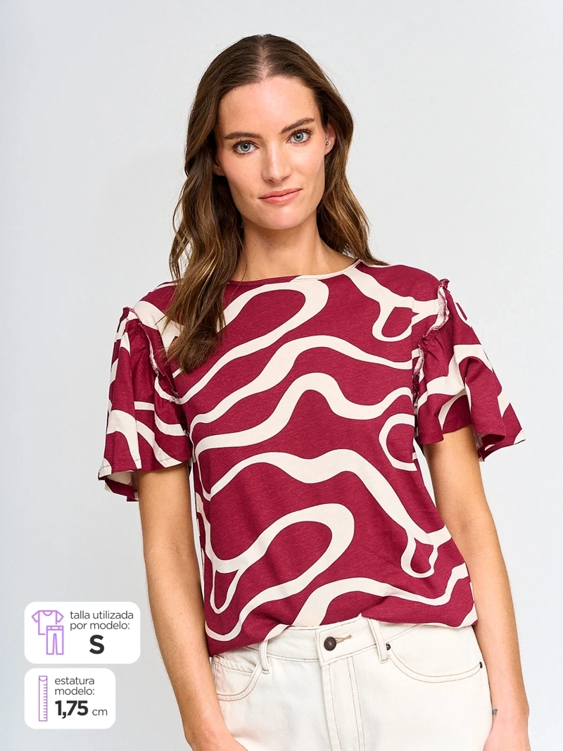 POLERA MUJER SFERA ALGODÓN