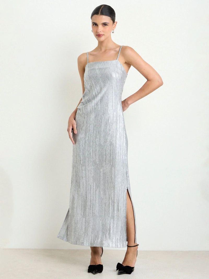 VESTIDO MUJER ASH SIN MANGAS LISO - 1