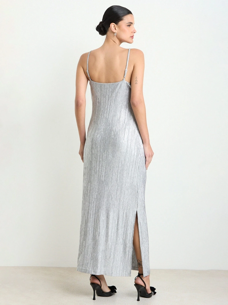 VESTIDO MUJER ASH SIN MANGAS LISO - 3
