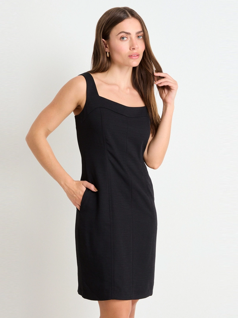 VESTIDO MUJER ASH SIN MANGAS LISO - 3