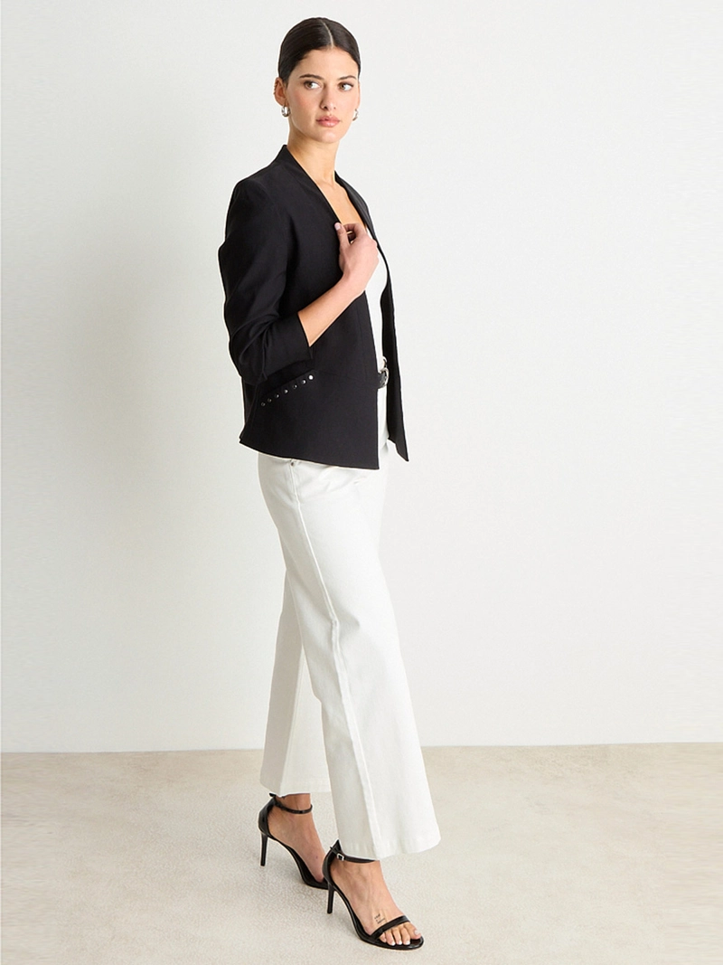 BLAZER MUJER ASH LISO SOLAPA - 3