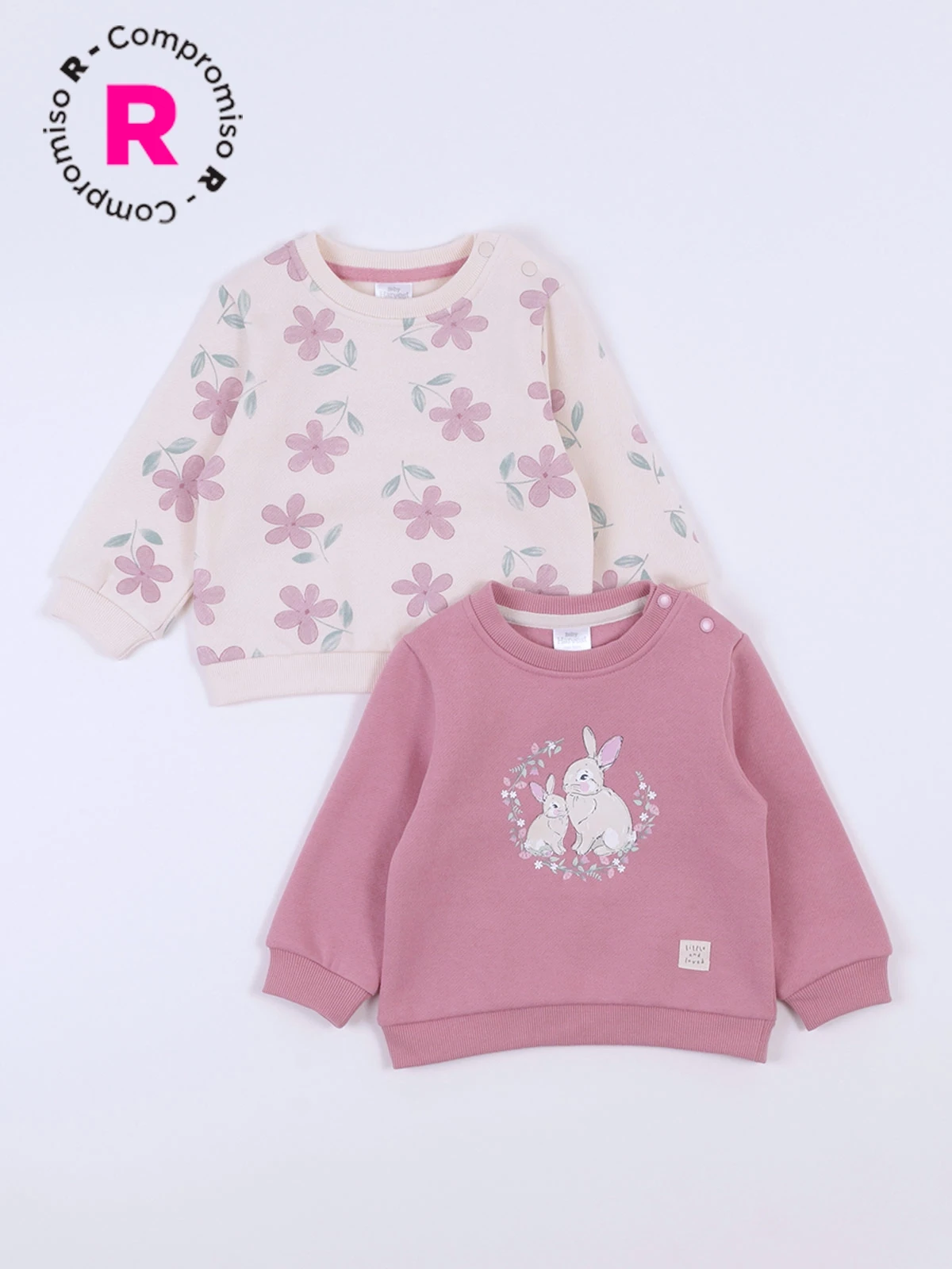 POLERÓN NIÑA BABY HARVEST BIPACK - 1