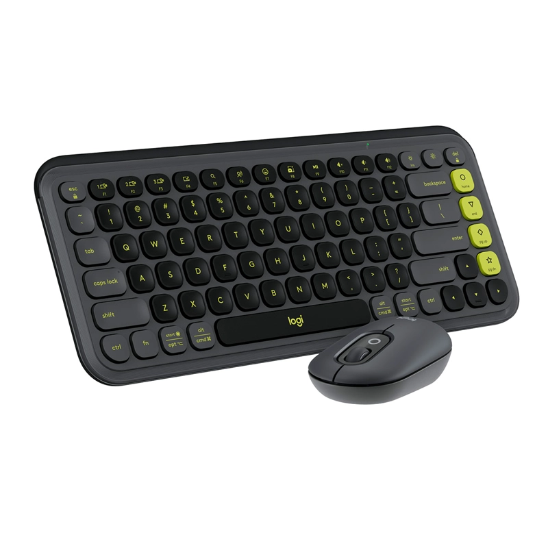 TECLADO INALÁMBRICO LOGITECH POP ICON + MOUSE - 1
