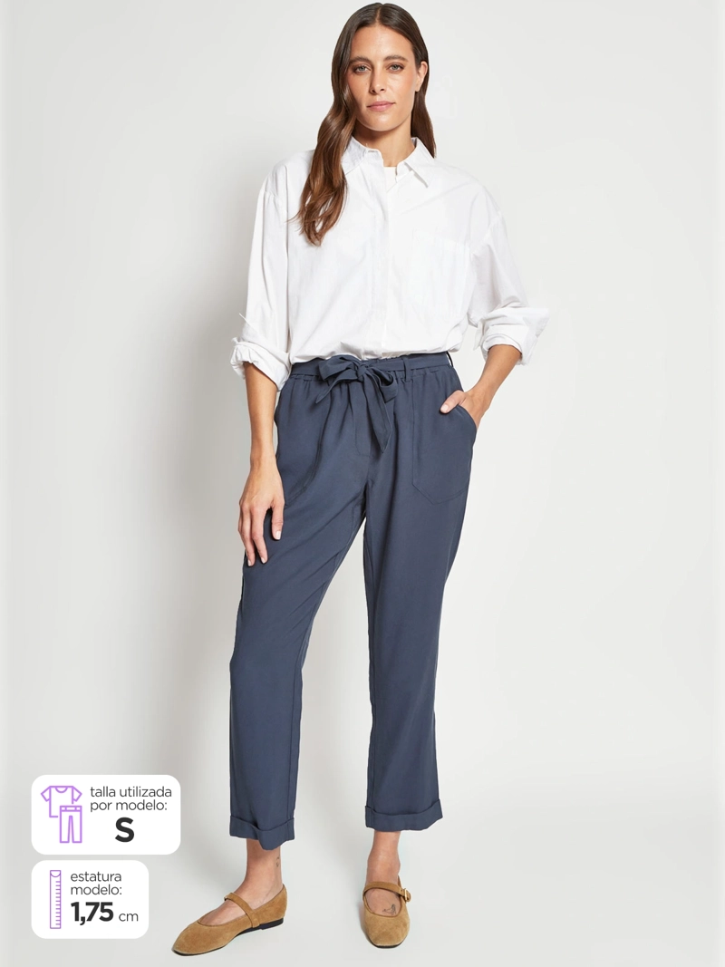 PANTALÓN MUJER AZIZ REGULAR - 1